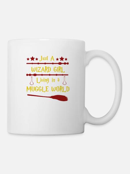 Wizard Girl - Tasse - Weiß