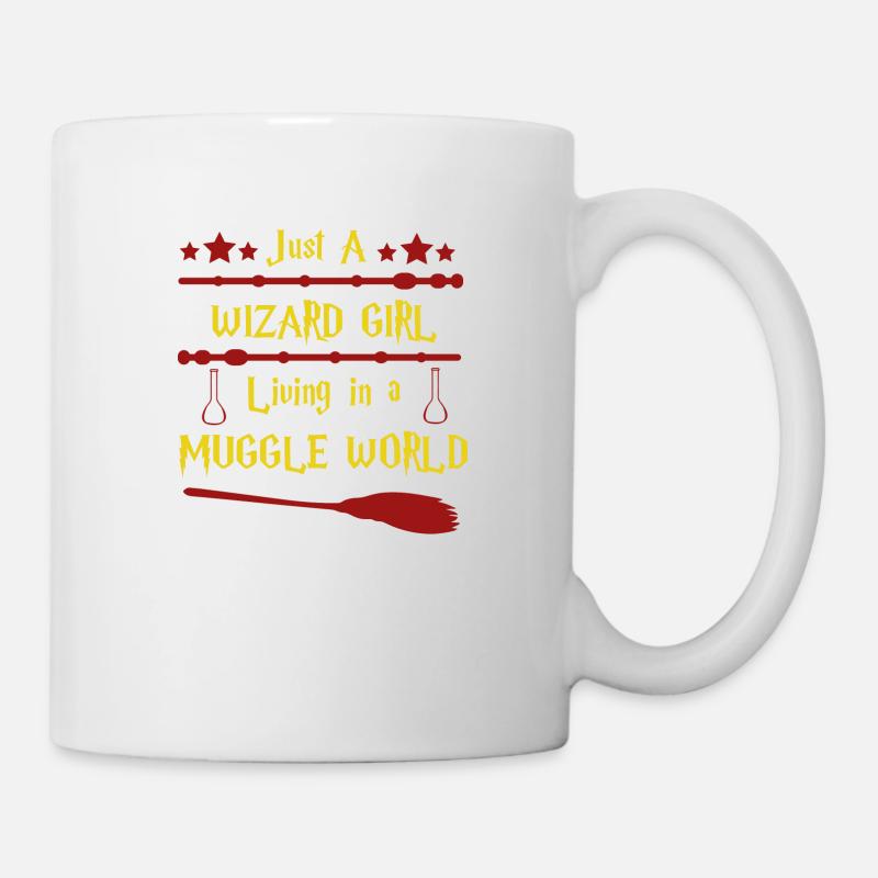 Wizard Girl - Tasse - Weiß