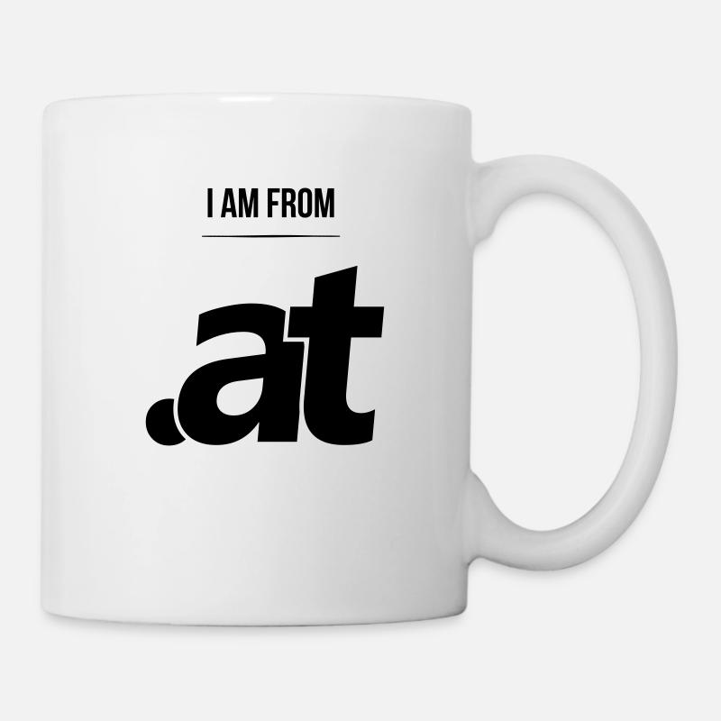 I Am From .AT - Tasse - Weiß