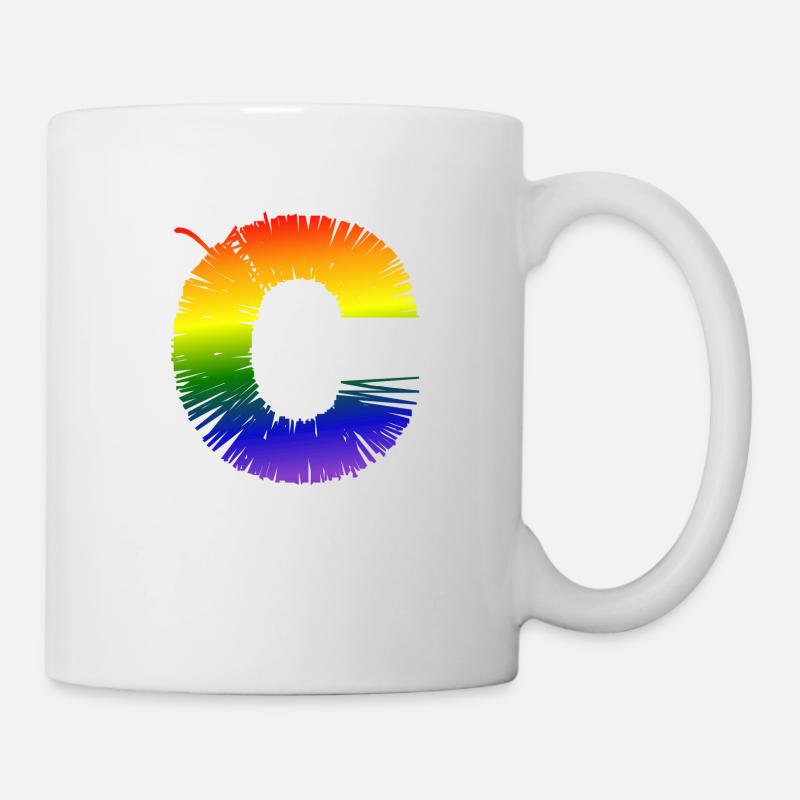Rainobow C - Tasse - Weiß