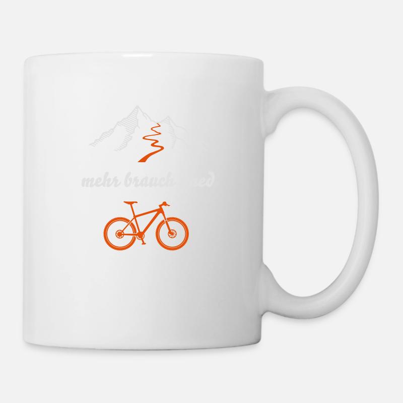 mbin MTB - Tasse - Weiß