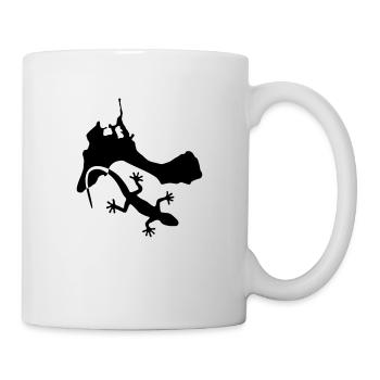 Formentera Gecko - Tasse - Weiß - Rechts