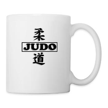 Motif judo calligraphie Japon France - Mug blanc - blanc - Droite