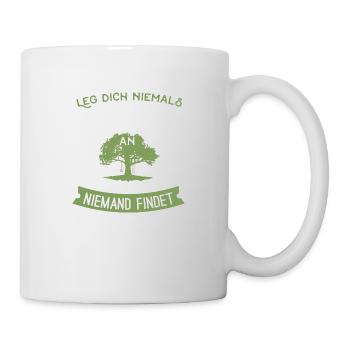 Dorfkind Baumhaus Dorf - Tasse - Weiß - Rechts
