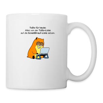 ToDo - Tasse - Weiß - Rechts