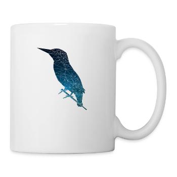 Eisvogel - Tasse - Weiß - Rechts