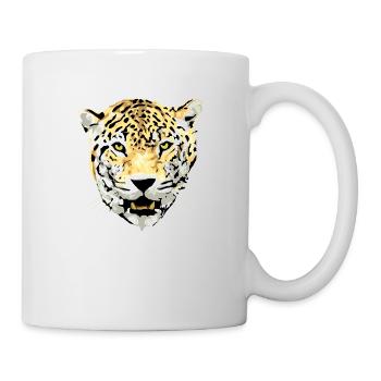 Wild jaguar - Tasse - Weiß - Rechts
