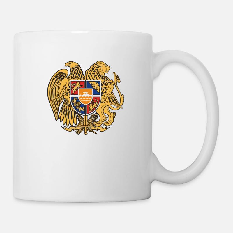 Armenia Emblem - Tasse - Weiß
