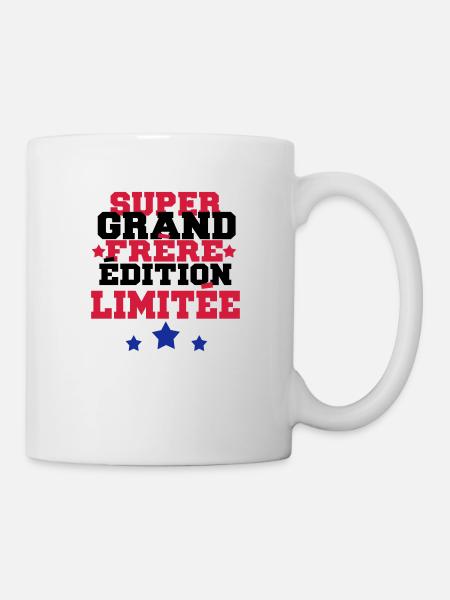 super grand frère édition limitée - Mug blanc - blanc