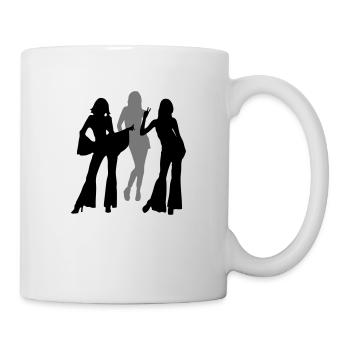70s and 80s woman and girls ii - Tasse - Weiß - Rechts