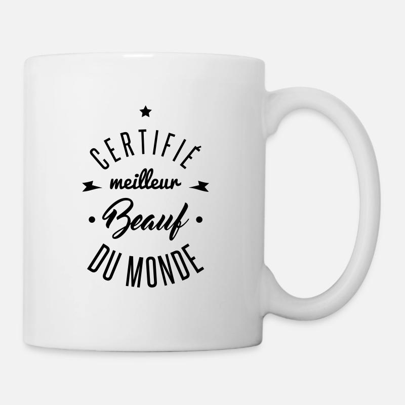 meilleur beauf du monde - Mug blanc - blanc