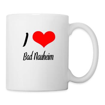 I love Bad Nauheim - Tasse - Weiß - Rechts
