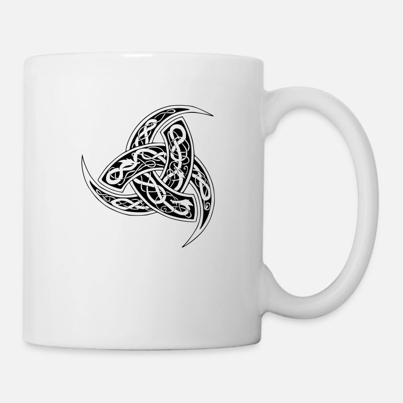 corne de odin - Mug blanc - blanc