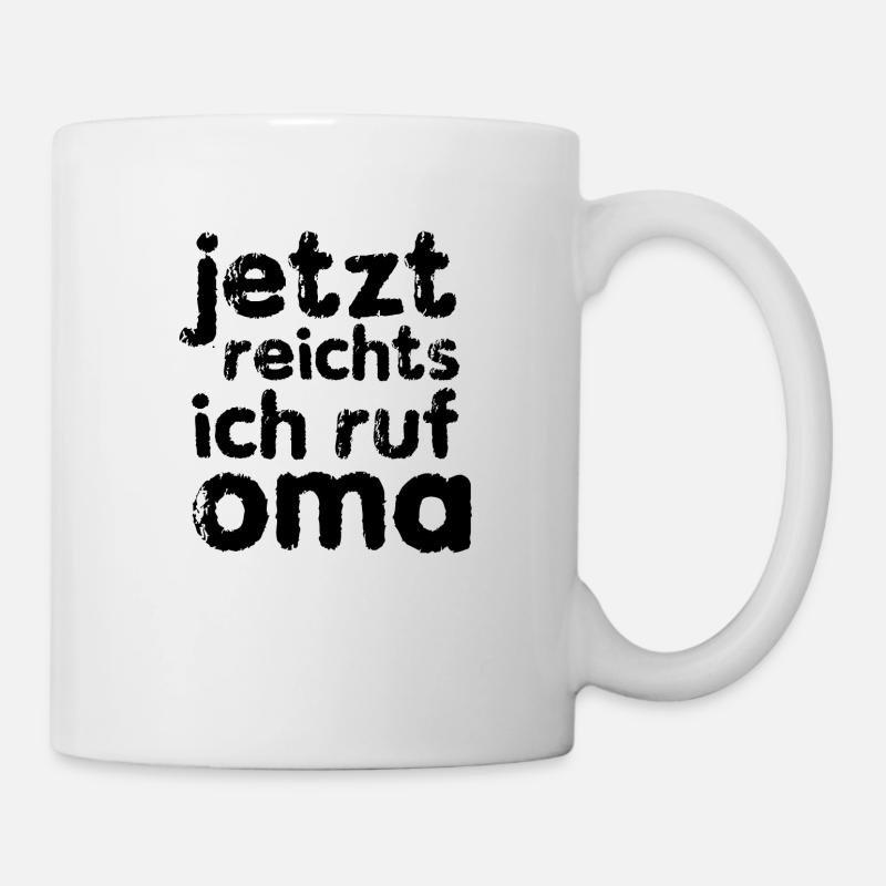 Jetzt reicht's - Tasse - Weiß