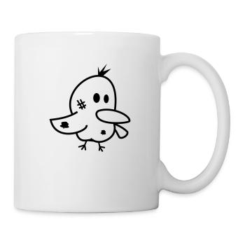 Little bird sparrow - Mug - white - Right
