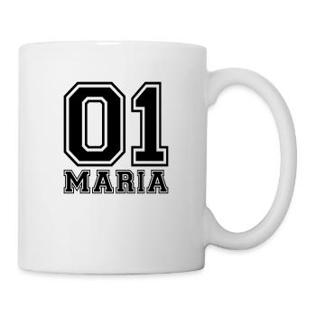 Maria - Nom - Mug blanc - blanc - Droite