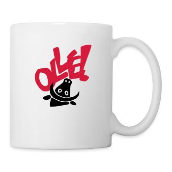 toto olle - Mug blanc - blanc - Droite