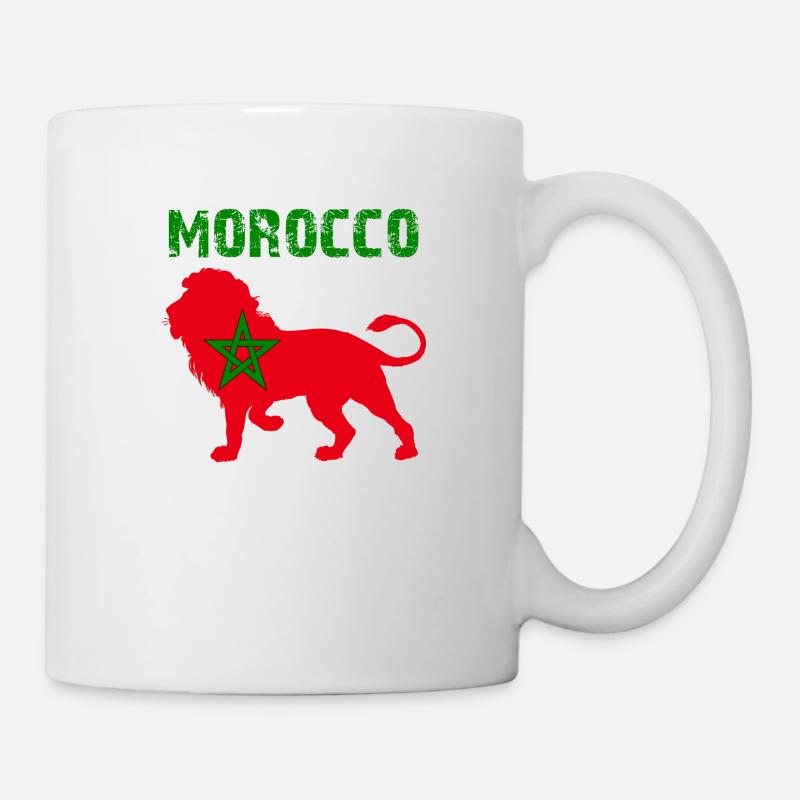 MAROKKO MOROCCO MAROC المغرب LEON - Tasse - Weiß