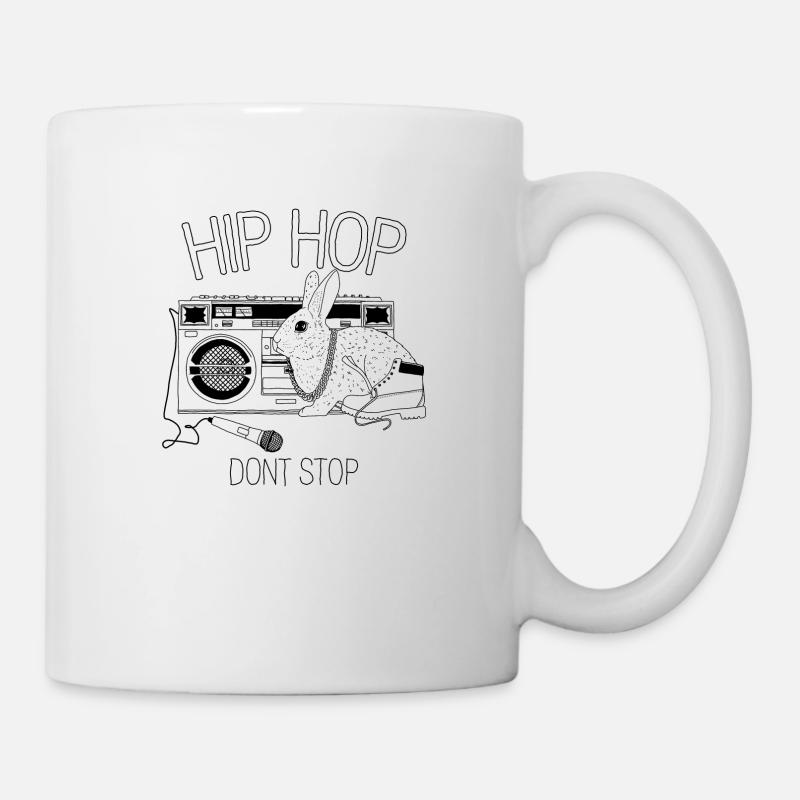 HipHop Dont Stop - Mug - white