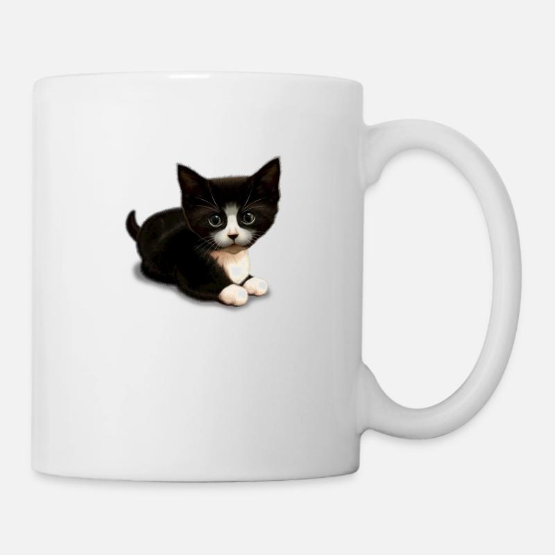 CUTE CAT (Blank) - Mug - white