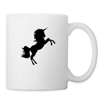 Einhorn - Tasse - Weiß - Rechts