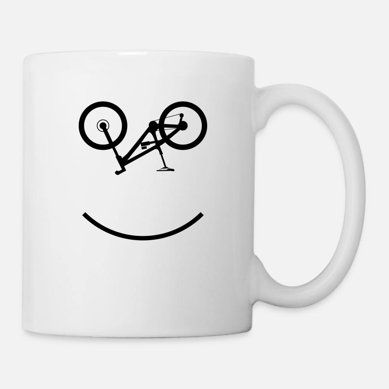 Enduro Bike - Tasse - Weiß