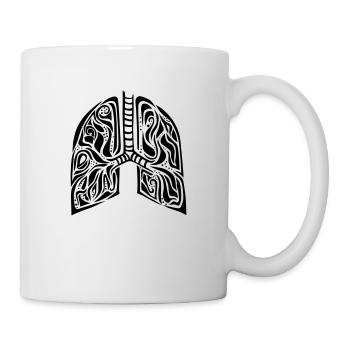 Lunge - Tasse - Weiß - Rechts