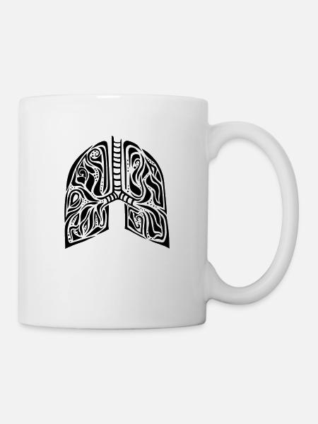 lungs - Mug - white