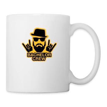 Bachelor Crew - JGA T-shirt - JGA Shirt - Crew - Mug blanc - blanc - Droite