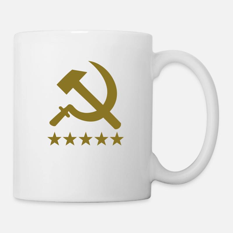 communist deluxe - Mug - white
