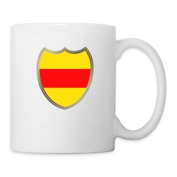 Großherzogtum Baden (Wappen) - Tasse - Weiß - Rechts