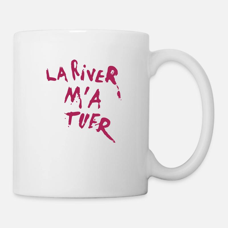 Poker / Der Fluss mich getötet hat - Tasse - Weiß