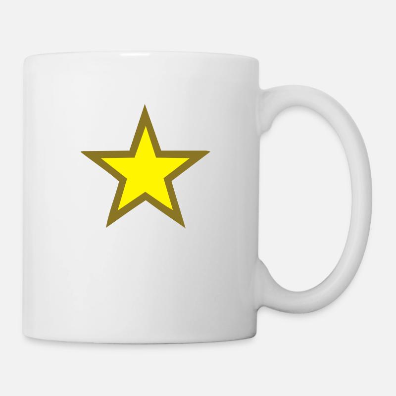 étoile - Mug blanc - blanc