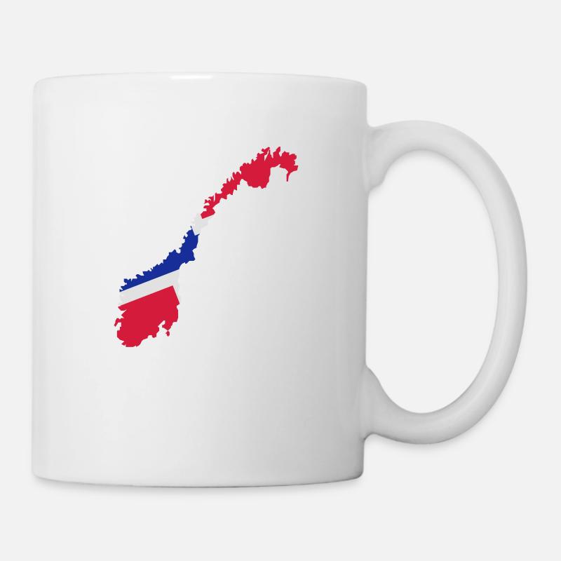 Norwegen - Tasse - Weiß