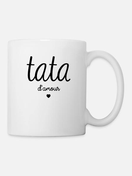 TATA D'AMOUR - Mug blanc - blanc