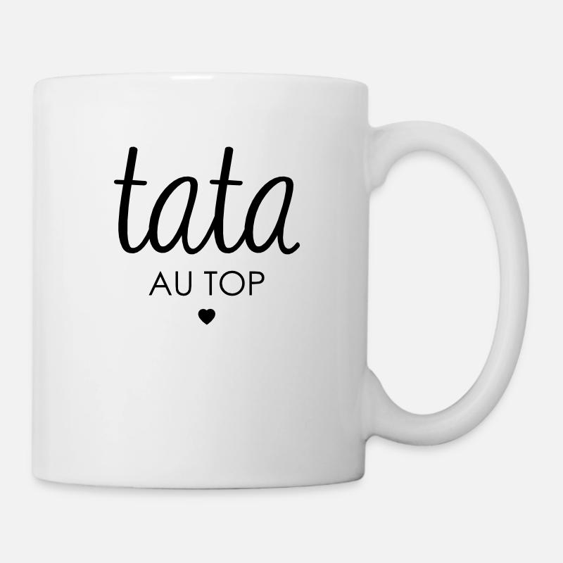 TATA AU TOP - Mug blanc - blanc