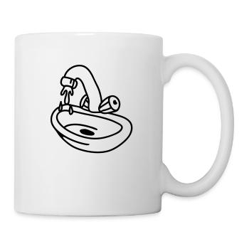 Faucet - line - Mug - white - Right