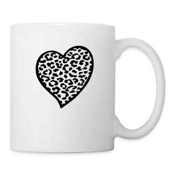Leo Heart - Tasse - Weiß - Rechts