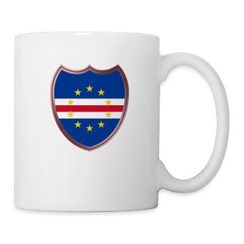 Cap Verde (Kap Verde_Wappen) - Tasse - Weiß - Rechts