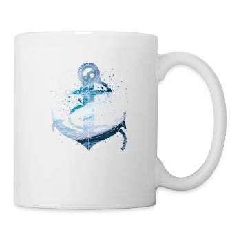 Anker - Tasse - Weiß - Rechts
