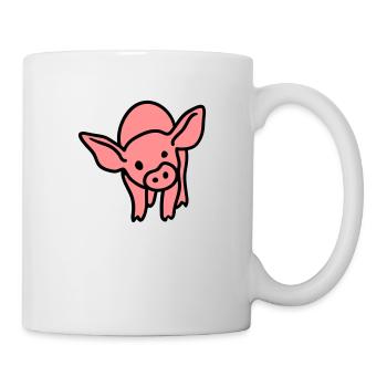 Piglet 2 - Mug - white - Right