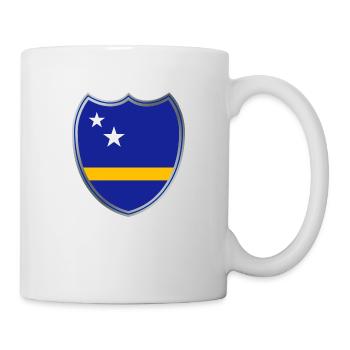 Curacao (Wappen) - Tasse - Weiß - Rechts