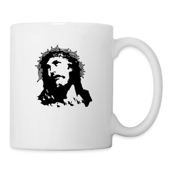 Jesus de - Tasse - Weiß - Rechts