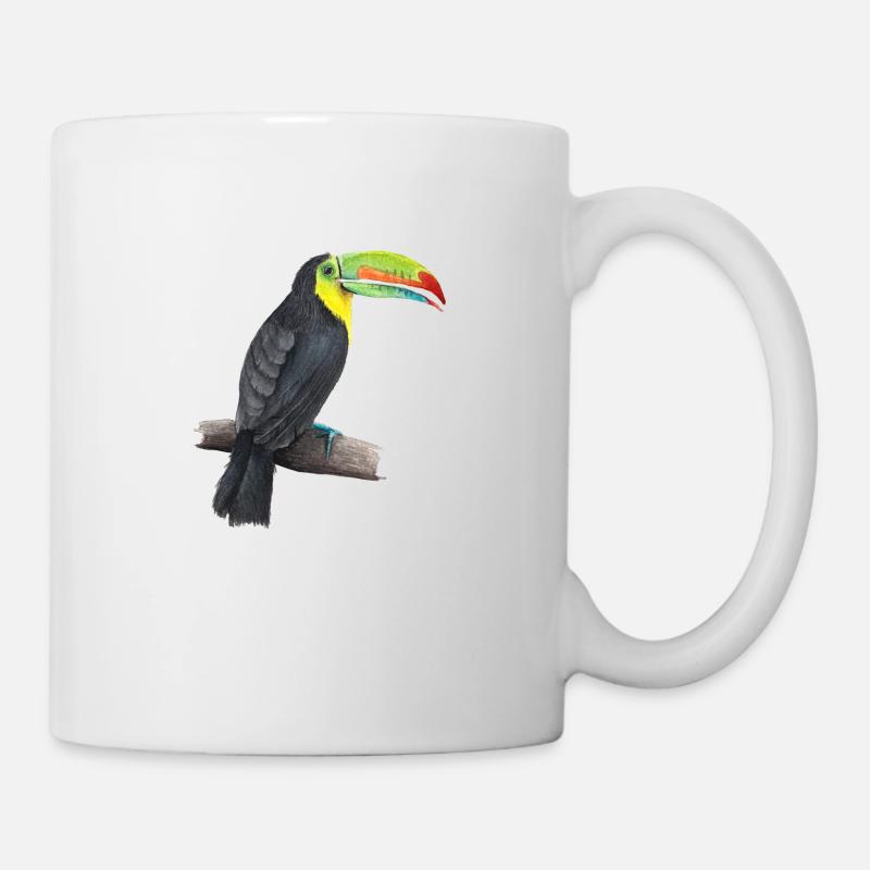 tucan - Tasse - Weiß