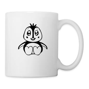 baby penguin - Mug - white - Right