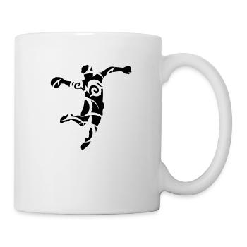 Handball tribal UK eu - Mug - white - Right