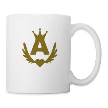 a_real_winged_heart - Tasse - Weiß - Rechts