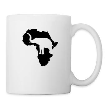 Elephant Afrique (Afrique) Esprit de l'Afrique - Mug blanc - blanc - Droite