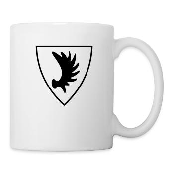 Ostpreußen Elchschaufel Wappen - Tasse - Weiß - Rechts