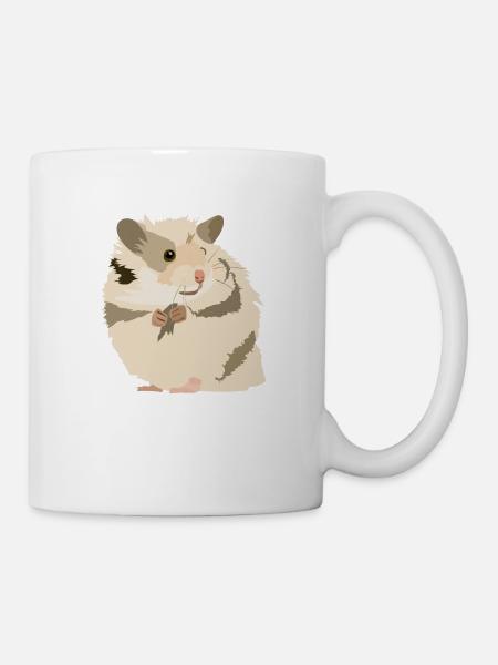 Riki le hamster - Mug blanc - blanc